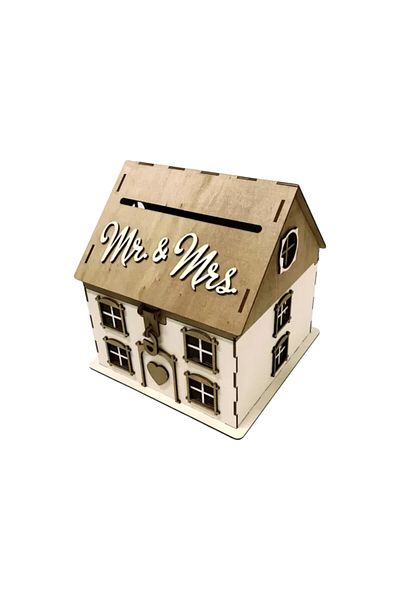 OEM Wedding gift box, wedding envelope box, wooden gift box, wedding money box, 30x30x30cm
