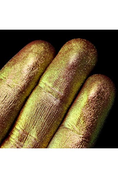 Kajol Beauty Pigment Pk35 (COPPER-RUST-GREEN) Duochrome For Makeup , 1g