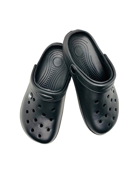 TECOS Garden or medical clogs for women, Tecos, made of EVA material, black, size 40, 24.5 cm