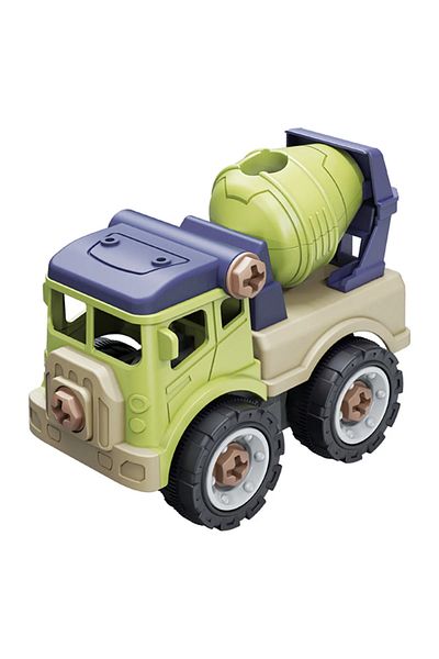 SmartFox Toy Construction Machine Mixer Truck - Socket 35 Pieces