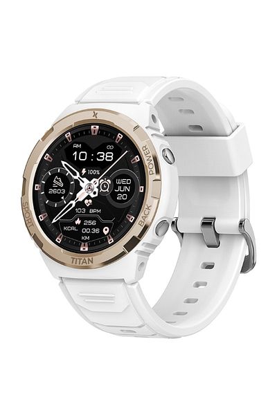 MAXCOM Smartwatch Titan Valkiria, White, 48x45.3x13.2mm, 300mah, Ip69