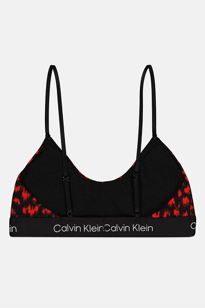 Calvin Klein Women Lightly Padded Brand Logo Bralette, Multicolor