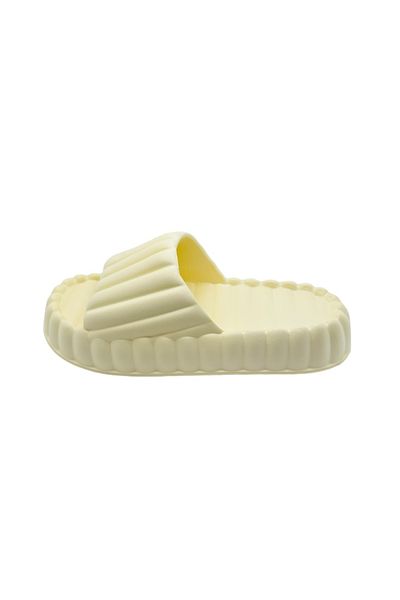 TECOS Women's Beach or Pool Slippers, Size 36-37, 23.5 Centimeters, Ultra Soft and Lightweight