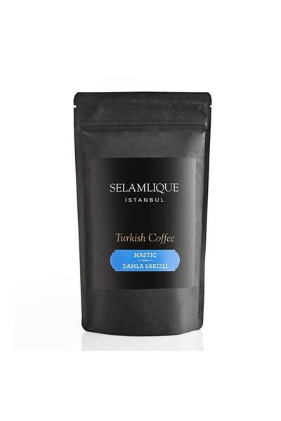 Selamlique Kraft Poşet Türk Kahvesi Damla Sakızlı 125 g