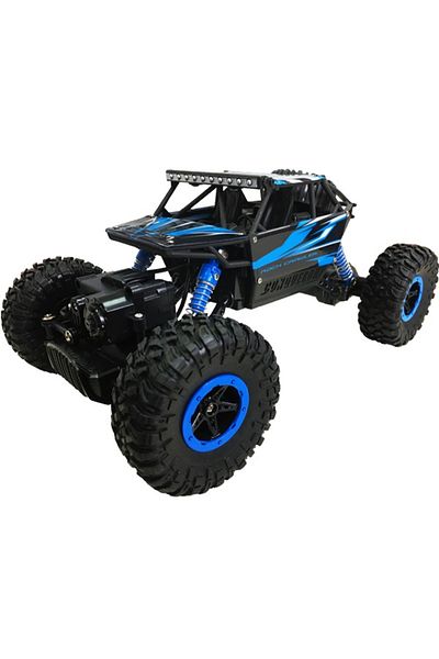 Salamandra Rock Throught remote control car, green 1:18 scale