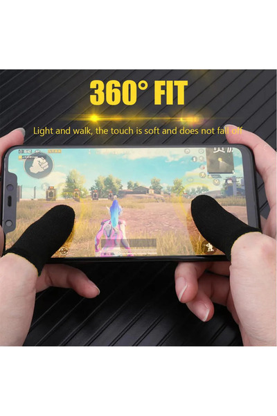 AWEI E Spor Parmak Eldivenleri Pubg Mobile Oyun Eldiveni Ter Geçirmez 1 adet