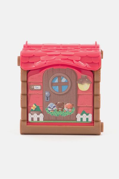 Fat Brain Toy Co Timber Tots Mini Kitchen, Red