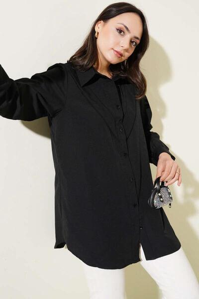 YILMAZBARMAZ Women's V-Piece Shirt