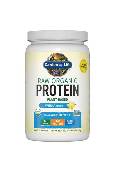 GARDEN OF LIFE Organic Protein Powder Vanilla 90z