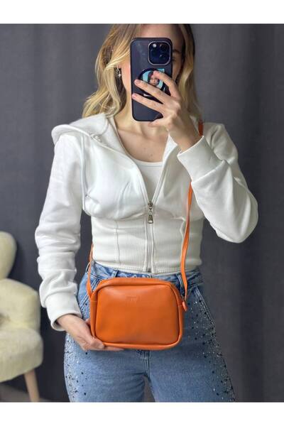 Flutra Orange Urban Women's Shoulder Bag - Cross Adjustable Strap