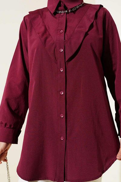 modasindoma Women's V-Piece Shirt