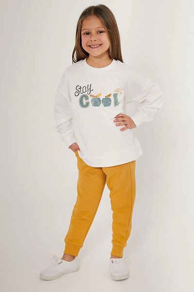 Rolypoly Σετ φόρμας για κορίτσια Cool White