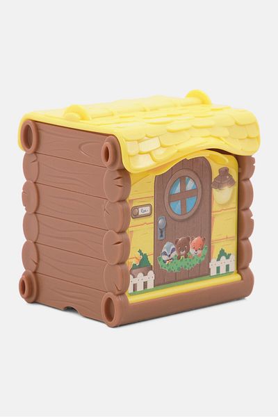 Fat Brain Toy Co Timber Tots Mini Kitchen, Yellow