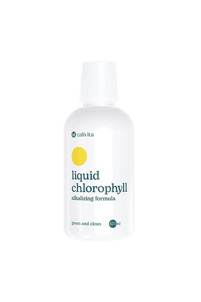Calivita Liquid Chlorophyll Detoxification Supplement With Effect (473 ML) -