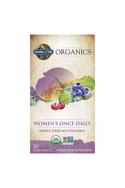 GARDEN OF LIFE mykind Organics Women's Once Daily – 60 Tablets