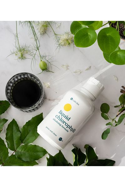 Calivita Liquid Chlorophyll Detoxification Supplement With Effect (473 ML) -