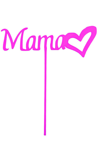 OEM Decoratiune tort, "MAMA" topper mother's birthday, ziua de nastere a mame...