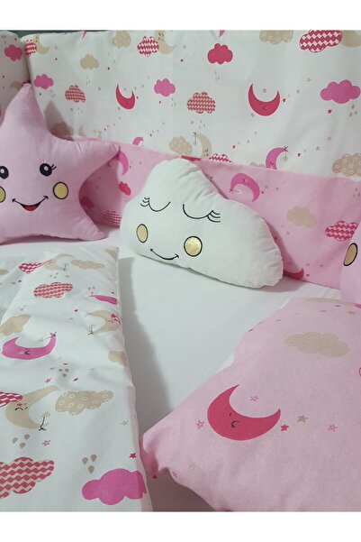 bebek_iklimi Baby Girl Sleeping Set 60X120 - with Mosquito Net Tulle and Apparatus