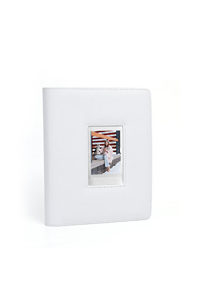 Choice ألبوم صور Instax Mini أبيض اللون، 288 جيبًا، مناسب لكاميرا Fujifilm In...