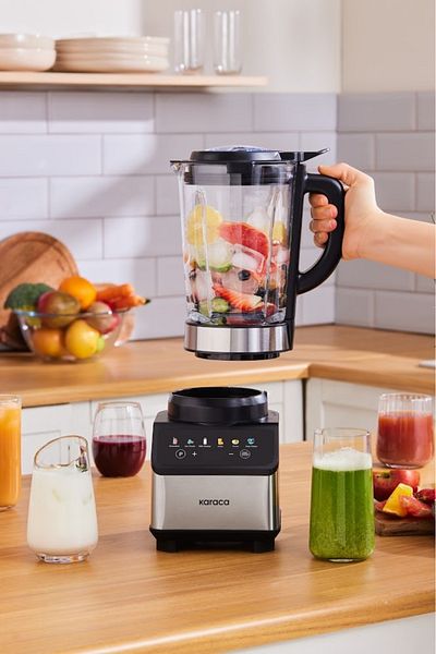 Karaca Color Touch Screen Smoothie Blender Inox 1200W