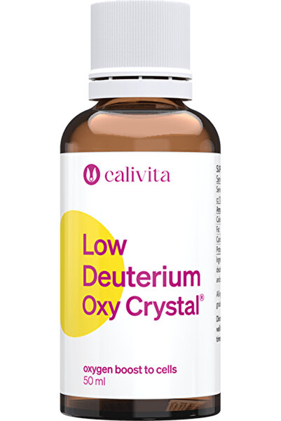 Calivita Συμπλήρωμα για κυτταρική οξυγόνωση και ανοσία, Low Deuterium Oxy Cry...
