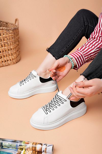 Luis Toronto LT107 Alb Spate BLACK BT Pantofi de damă
