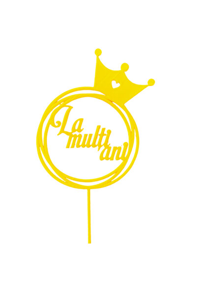 OEM Decoratiune tort, "LA MULTI ANI", topper fericirea zilei, dansul frumosil...