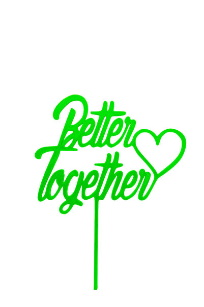 OEM Decoratiune topper, "Better together", aniversarea casatoriei, relatiei 1...