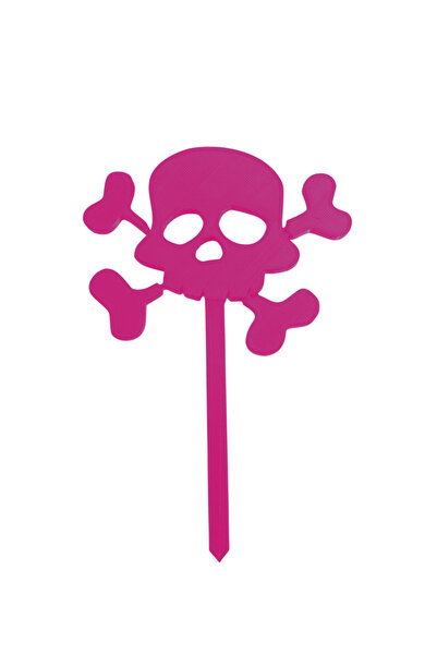 OEM Διακοσμητικό αστείο νεκροκεφαλή "SKULL STAKE", Hallowwen Garden 16,5 x 11...