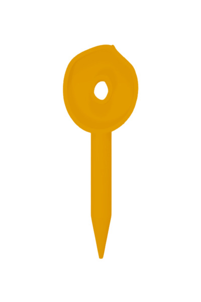 OEM Topper tort, "0", zi de nastere, aniversare,150 X 53 mm auriu