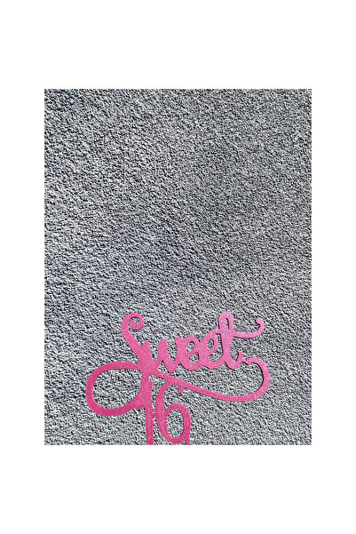 OEM Decoratiune tort, "SWEET 16", topper inflorirea frumoasei varste, 9,7 x 1...