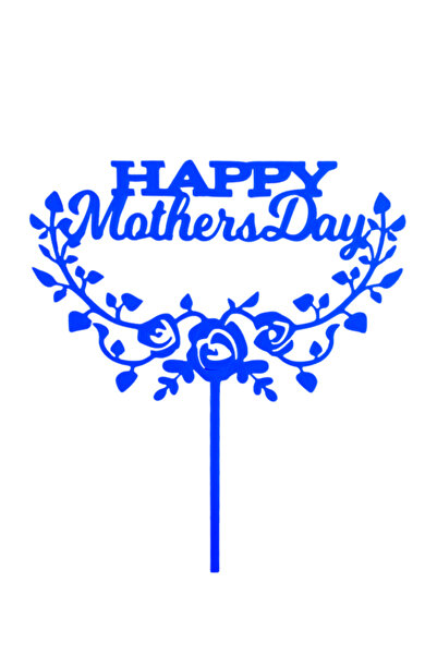 OEM Decoratiune tort, "HAPPY MOTHERS DAY" topper mom's special day, ziua mame...