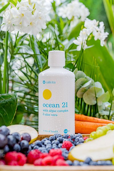 Calivita Ocean 21 Aloe Vera & Algae Juice Complete Detoxification Vitality & Immunity Formula 946ml