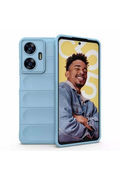 SKYDDAR INNOVATION Carcasă pentru iPhone 16e, Vogue din silicon mat, set de autocolante, albastru
