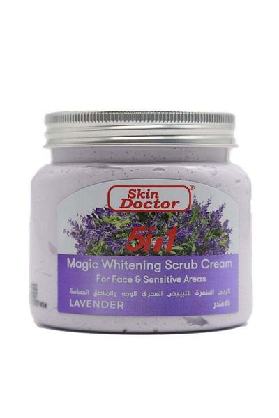 Skin Doctor SKIN DOCTOR LAVENDER Whitening Scrub For Face And Body 500ml
