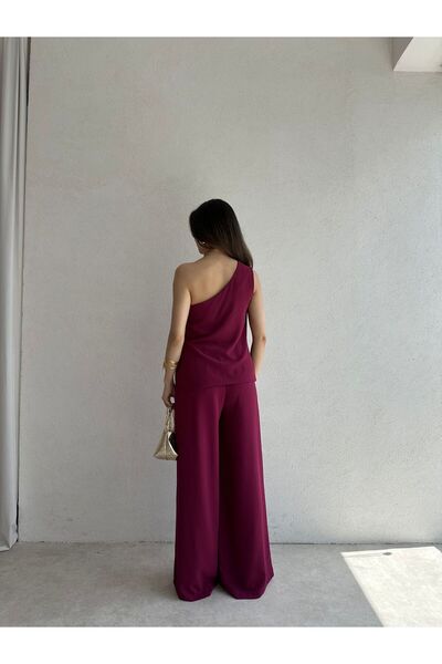 Mooi Butik Denver Team 6744 - Claret Red