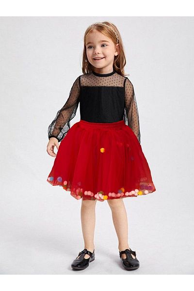 By Piera Pompom Tutu Skirt 6638