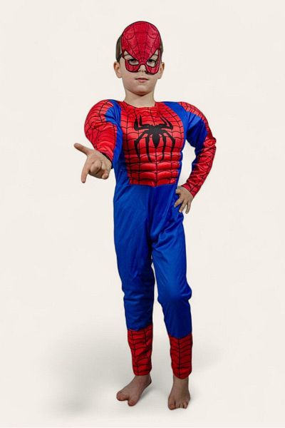 vyloo Spiderman Kstumu- Muscular (Spiderman) Party Costume