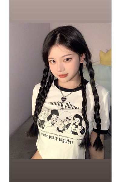 DEEFWEAR Trend Printed Crop Top