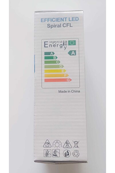 KRT 20w Enerji Tasarruflu E27 Duylu Spiral Şekilli Led Mısır Ampul - Sıcak Beyaz (GÜN IŞIĞI)