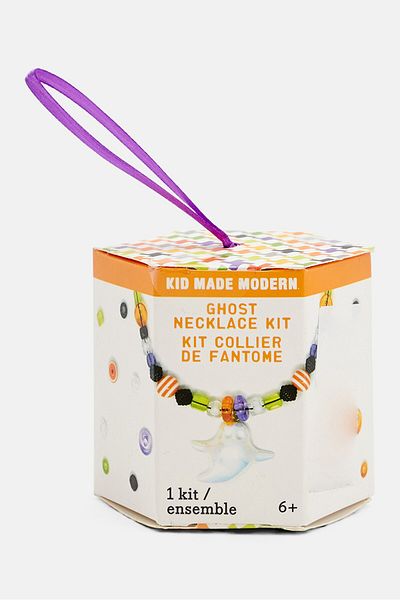 Kid Made Modern Ghost Necklace Kit, White Combo
