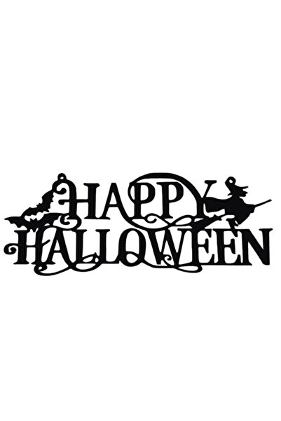 OEM "HAPPY HALOWEEN WITCH AND BATS" διακόσμηση μάγισσες και νυχτερίδες, μαγικ...