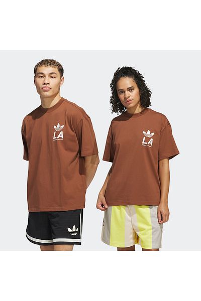 adidas Name Sd Ball Net Brown Men's T-Shirt