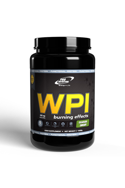 Pro Nutrition Proteine pentru slăbit, WPI Burning Effects, Guarana Ginger, 1000g