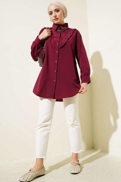 modasindoma Women's V-Piece Shirt