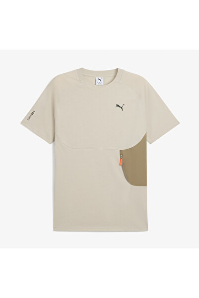 Puma Pumatech Pocket Men's Cream T-Shirt