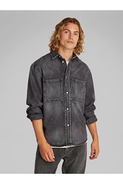 Calvin Klein Erkek RELAXED DENIM SHIRT Gömlek