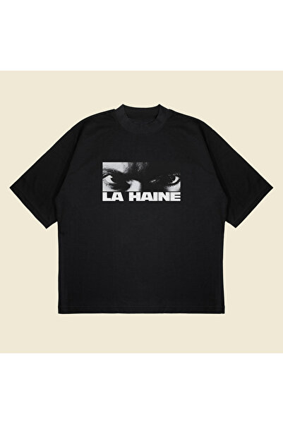 Tarzsokak Țesătură groasă, respirabilă, unisex, din bumbac, imprimată La Haine