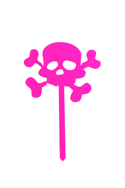 OEM Διακόσμηση αστείο νεκροκεφαλή "SKULL STAKE", Hallowwen Garden 16,5 x 11 ε...