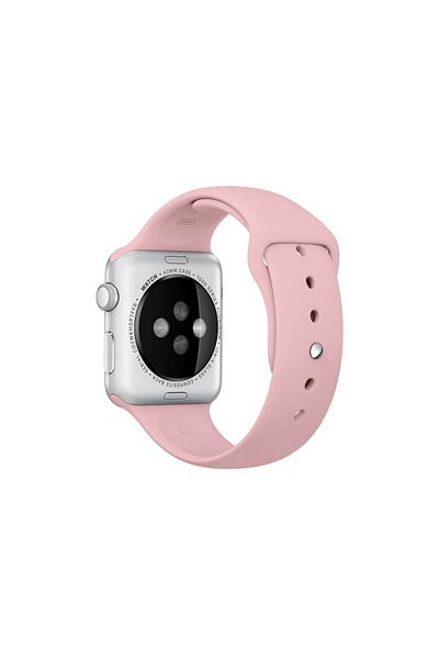 REDz Accessories Sport Band For Apple Watch, Silicone, Pink - 44/45/46/49 Mm, Large